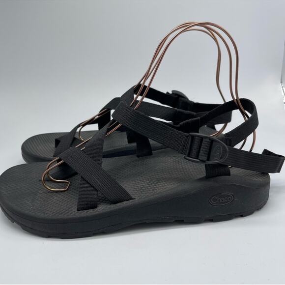 Chaco Classic Black Strappy Sandals. Men’s size 12W. Excellent condition!! - Picture 2 of 7